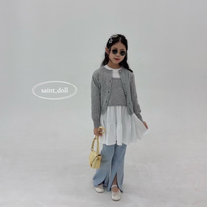 Saint Doll - Korean Children Fashion - #Kfashion4kids - Bean Button Cardigan - 10