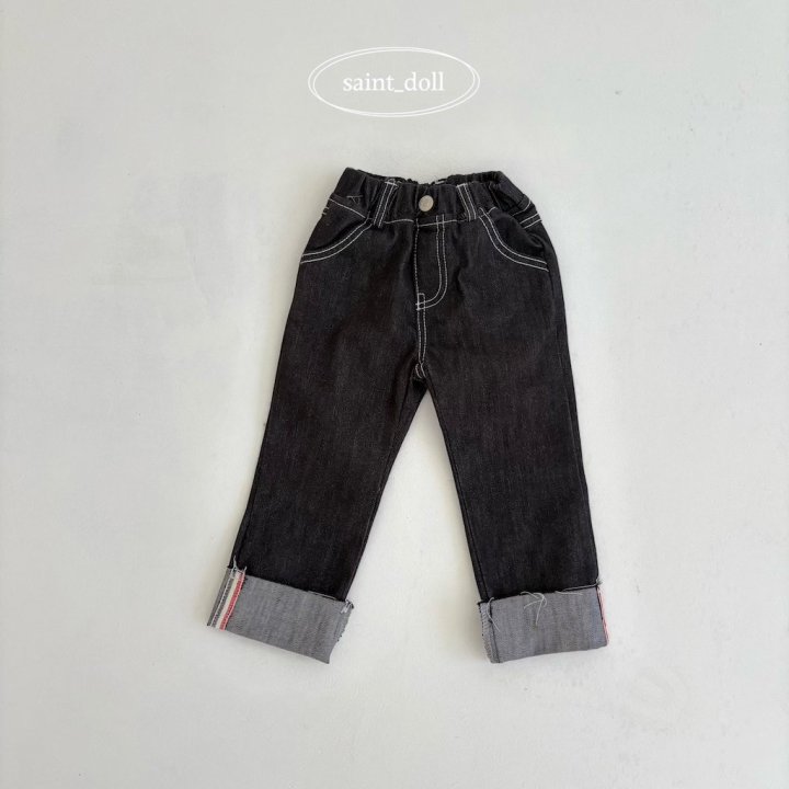 Saint Doll - Korean Children Fashion - #Kfashion4kids - Tape Roll-up Pants