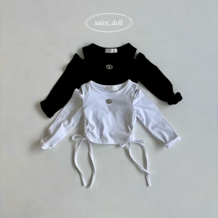 Saint Doll - Korean Children Fashion - #Kfashion4kids - SD Shoulder Slit Tee