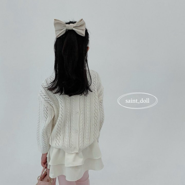 Saint Doll - Korean Children Fashion - #Kfashion4kids - Big Ribbon Automatic Pin - 11