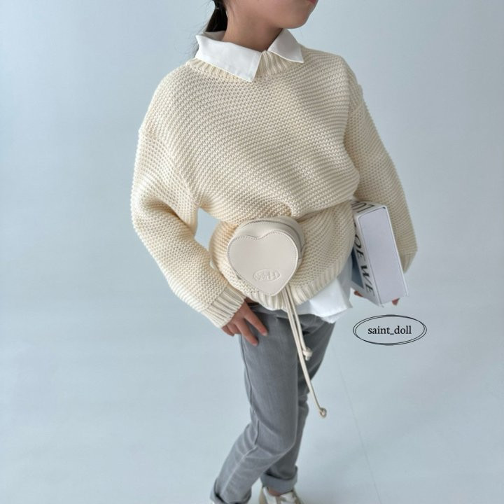 Saint Doll - Korean Children Fashion - #Kfashion4kids - Heart Bag - 6