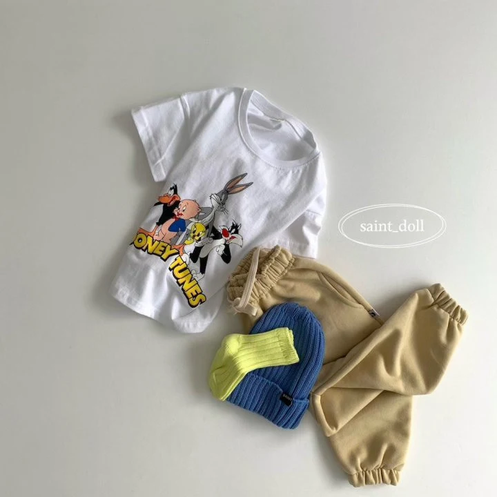 Saint Doll - Korean Children Fashion - #Kfashion4kids - Looney Tunes Short Sleeve Tee - 3
