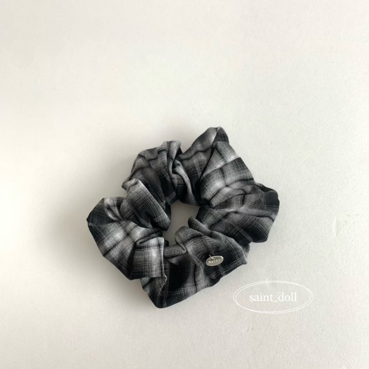 Saint Doll - Korean Children Fashion - #Kfashion4kids - Checked Hair Tie