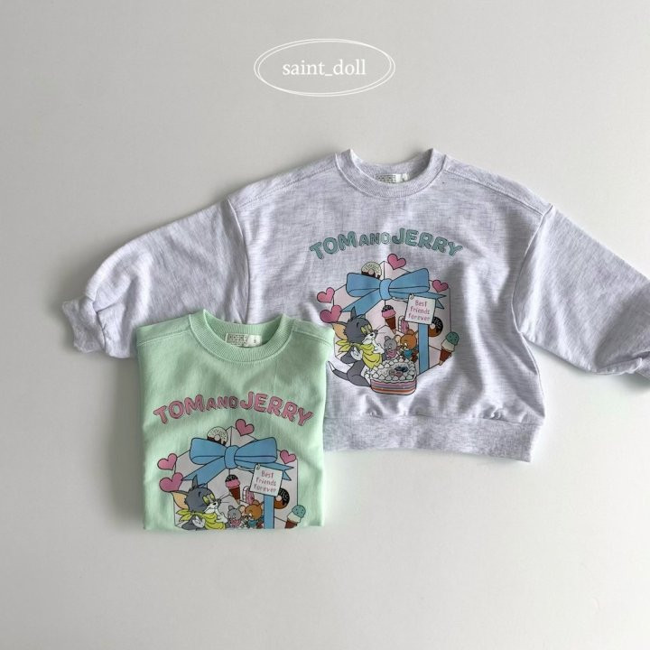 Saint Doll - Korean Children Fashion - #Kfashion4kids - Tom Jerry Sweatshirts