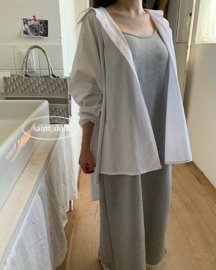 Saint Doll - Korean Children Fashion - #Kfashion4kids - Back Slit Strap One-piece - 8