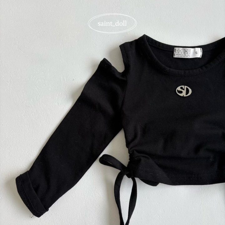 Saint Doll - Korean Children Fashion - #childofig - SD Shoulder Slit Tee - 6