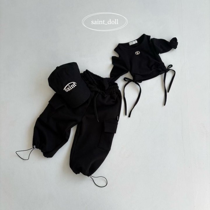 Saint Doll - Korean Children Fashion - #childofig - SD Shoulder Slit Tee - 7