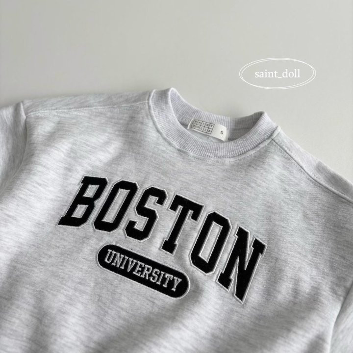 Saint Doll - Korean Children Fashion - #childofig - Boston Sweatshirts - 3