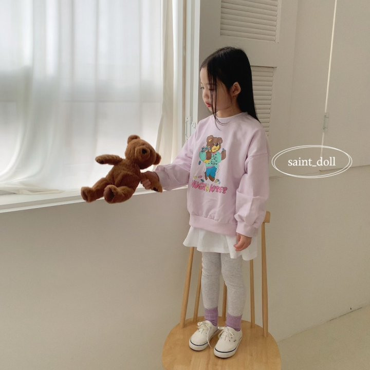 Saint Doll - Korean Children Fashion - #childofig - Hug Bear Sweatshirts - 8