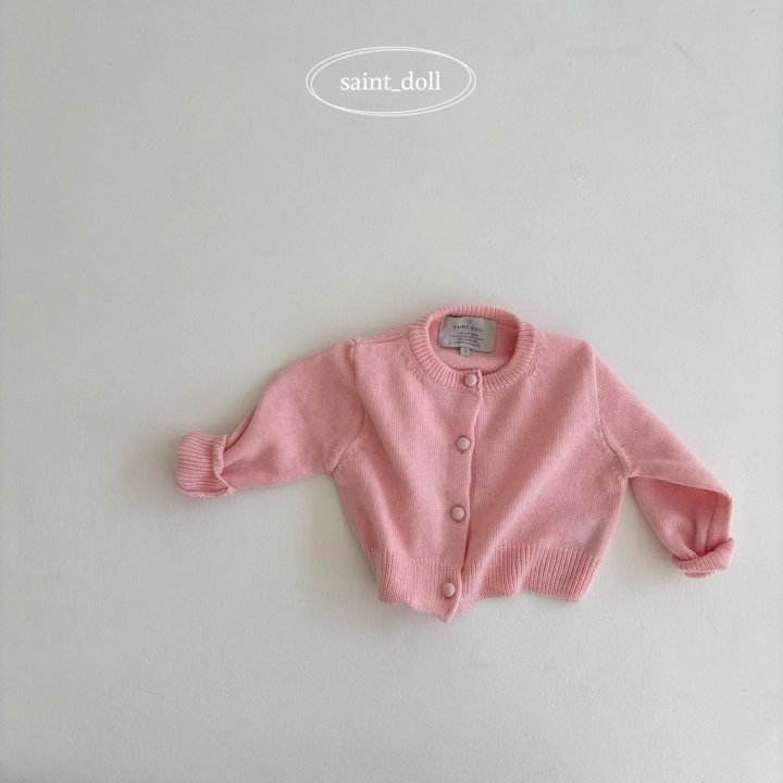 Saint Doll - Korean Children Fashion - #childrensboutique - Bean Button Cardigan - 3