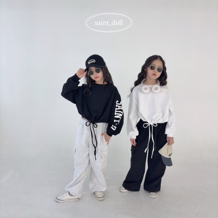 Saint Doll - Korean Children Fashion - #childrensboutique - Cargo String Pants - 10
