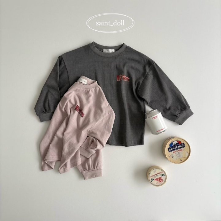 Saint Doll - Korean Children Fashion - #childrensboutique - Meral Loose Fit Tee