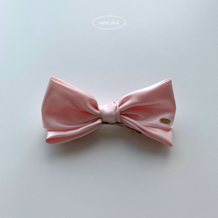 Saint Doll - Korean Children Fashion - #childofig - Big Ribbon Automatic Pin - 4
