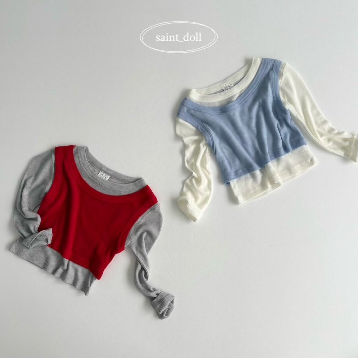 Saint Doll - Korean Children Fashion - #childrensboutique - Layered Tee