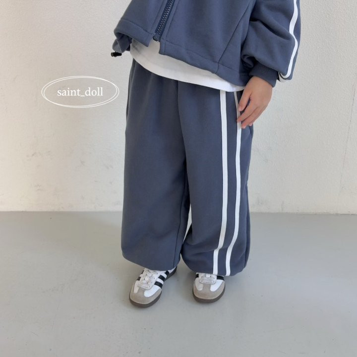 Saint Doll - Korean Children Fashion - #childrensboutique - Two-line Track Pants - 9