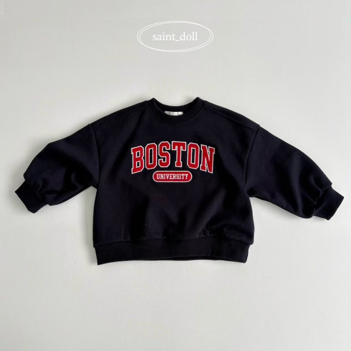 Saint Doll - Korean Children Fashion - #childofig - Boston Sweatshirts - 4