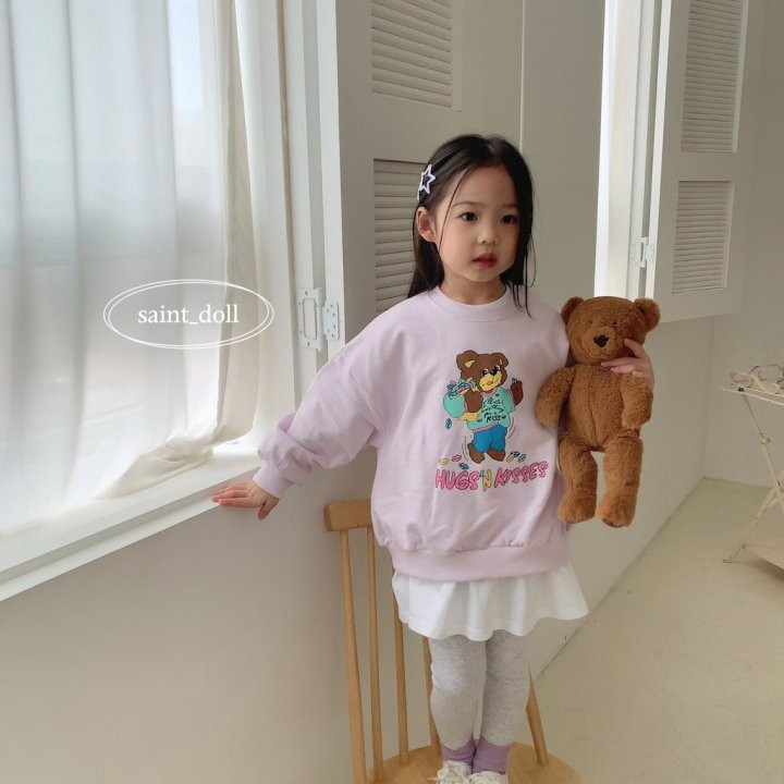 Saint Doll - Korean Children Fashion - #childrensboutique - Hug Bear Sweatshirts - 9