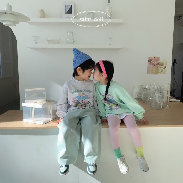 Saint Doll - Korean Children Fashion - #childrensboutique - Tom Jerry Sweatshirts - 8