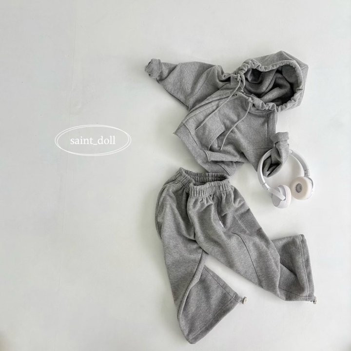 Saint Doll - Korean Children Fashion - #childrensboutique - Two-way Short Hooded Zip-up - 7