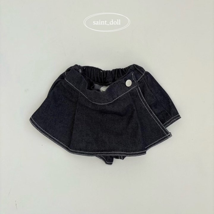 Saint Doll - Korean Children Fashion - #childrensboutique - Nana Denim Skirt Pants