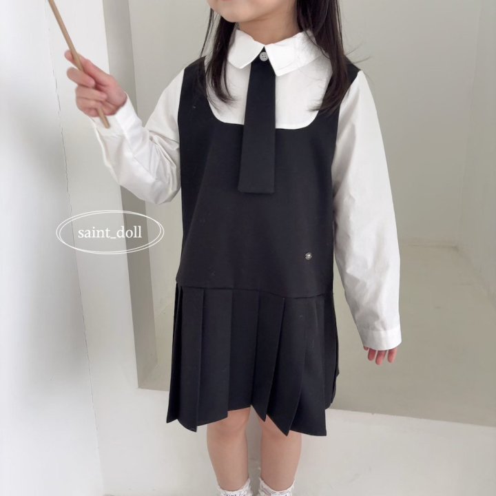 Saint Doll - Korean Children Fashion - #childrensboutique - Tie One-piece - 8