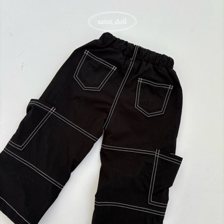 Saint Doll - Korean Children Fashion - #childrensboutique - Pocket Stitch Pants - 7