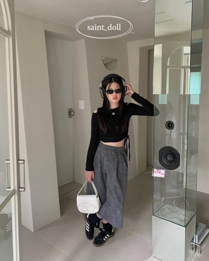 Saint Doll - Korean Children Fashion - #designkidswear - SD Shoulder Slit Tee - 9