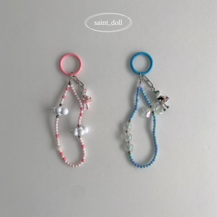Saint Doll - Korean Children Fashion - #designkidswear - Kitty Beads Keyring