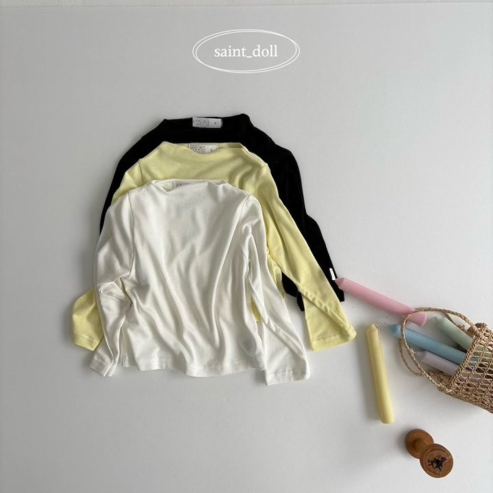 Saint Doll - Korean Children Fashion - #designkidswear - Soft Inner Tee