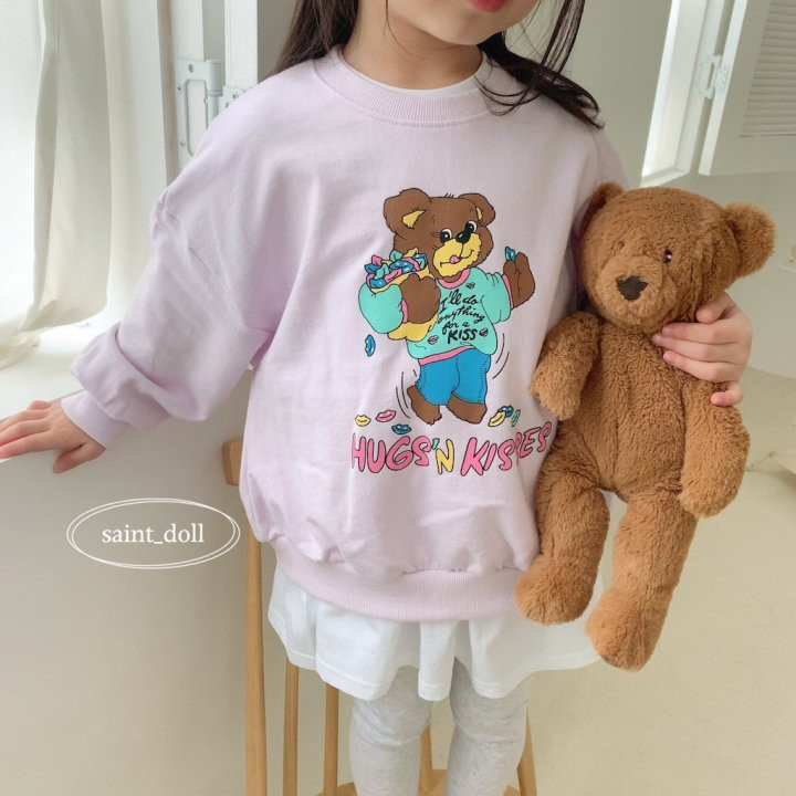 Saint Doll - Korean Children Fashion - #designkidswear - Hug Bear Sweatshirts - 10