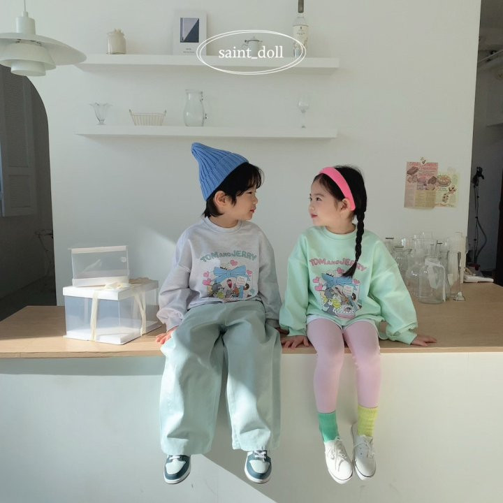 Saint Doll - Korean Children Fashion - #designkidswear - Tom Jerry Sweatshirts - 9