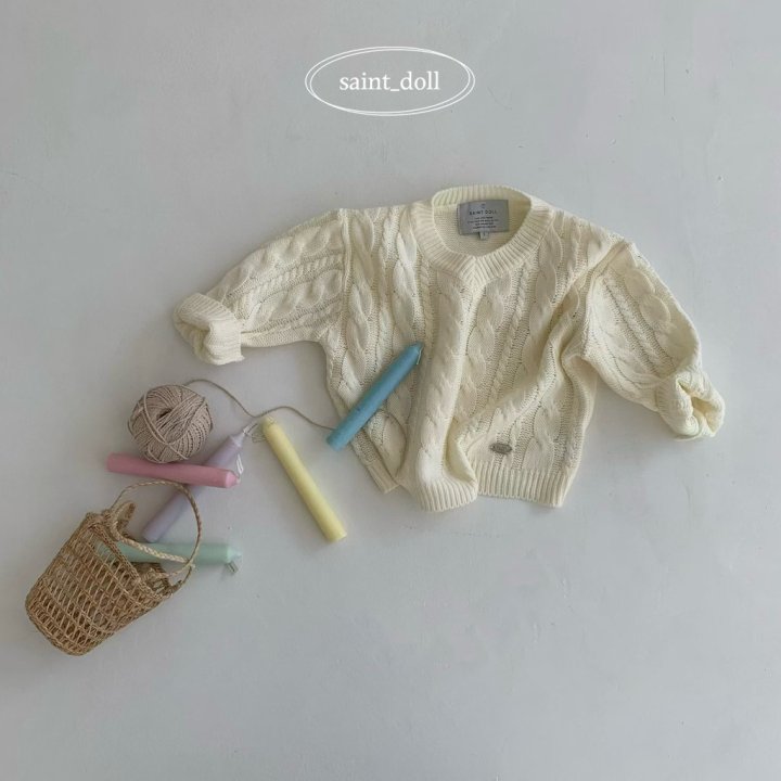 Saint Doll - Korean Children Fashion - #designkidswear - Twisted Knit - 3
