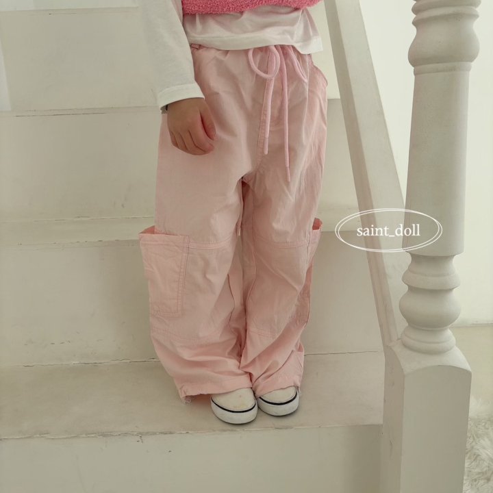 Saint Doll - Korean Children Fashion - #designkidswear - Pocket Stitch Pants - 8