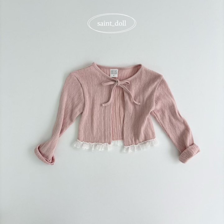 Saint Doll - Korean Children Fashion - #designkidswear - Frill Cardigan - 4