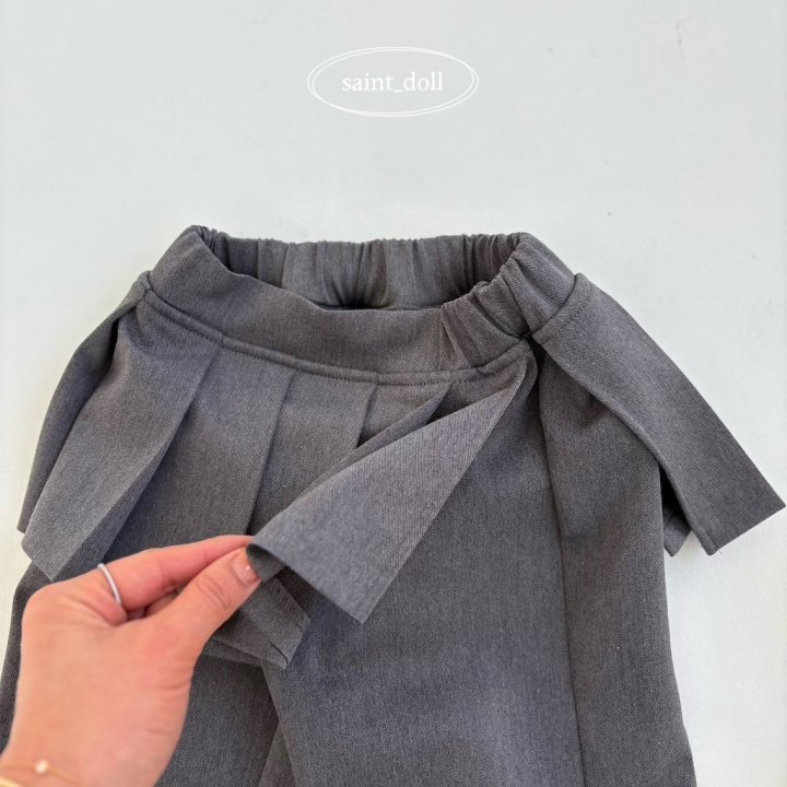 Saint Doll - Korean Children Fashion - #discoveringself - Pleated Wrap Pants - 3
