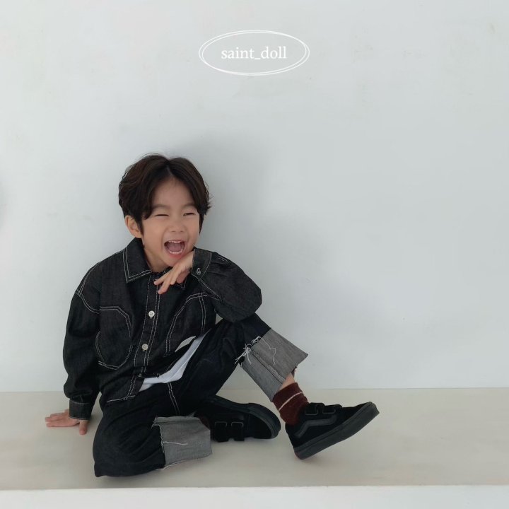 Saint Doll - Korean Children Fashion - #discoveringself - Tape Roll-up Pants - 10