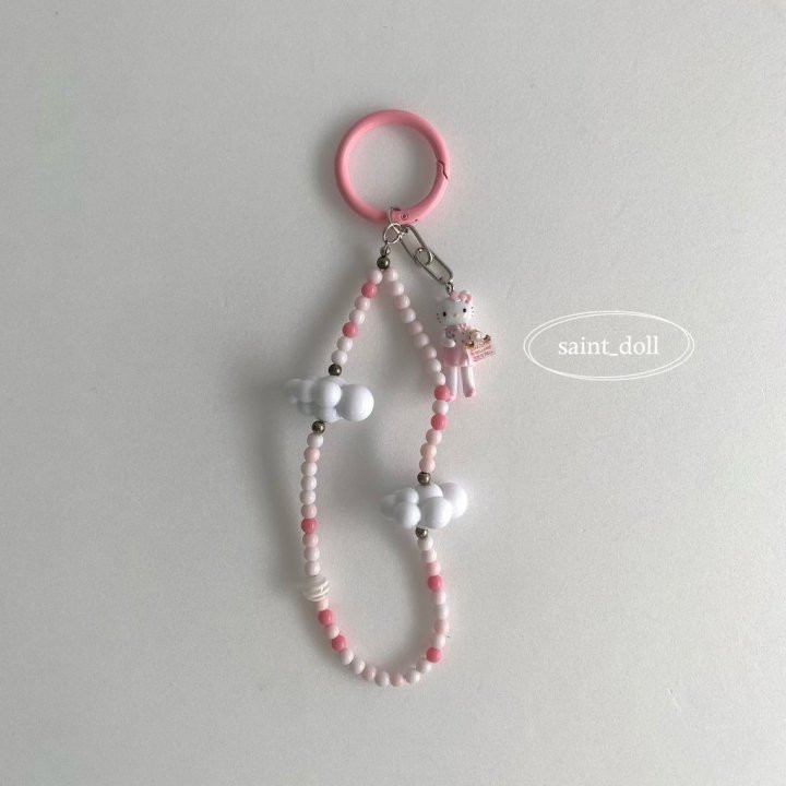 Saint Doll - Korean Children Fashion - #discoveringself - Kitty Beads Keyring - 2