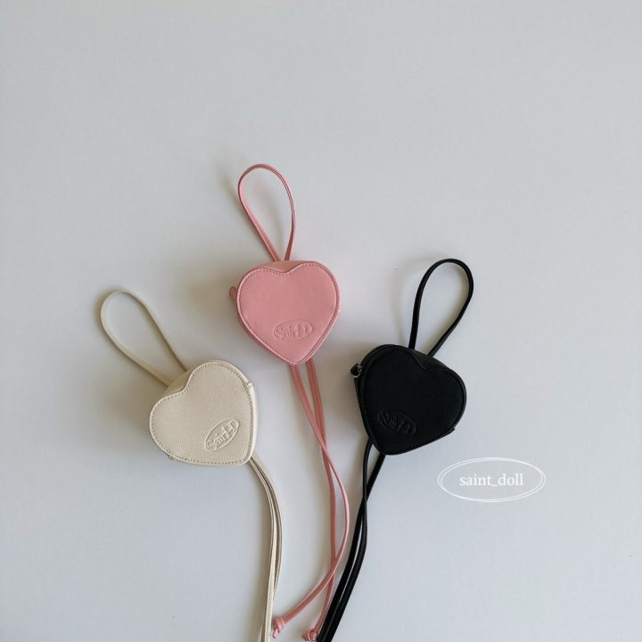 Saint Doll - Korean Children Fashion - #discoveringself - Heart Bag