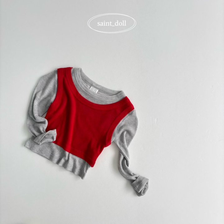 Saint Doll - Korean Children Fashion - #discoveringself - Layered Tee - 3