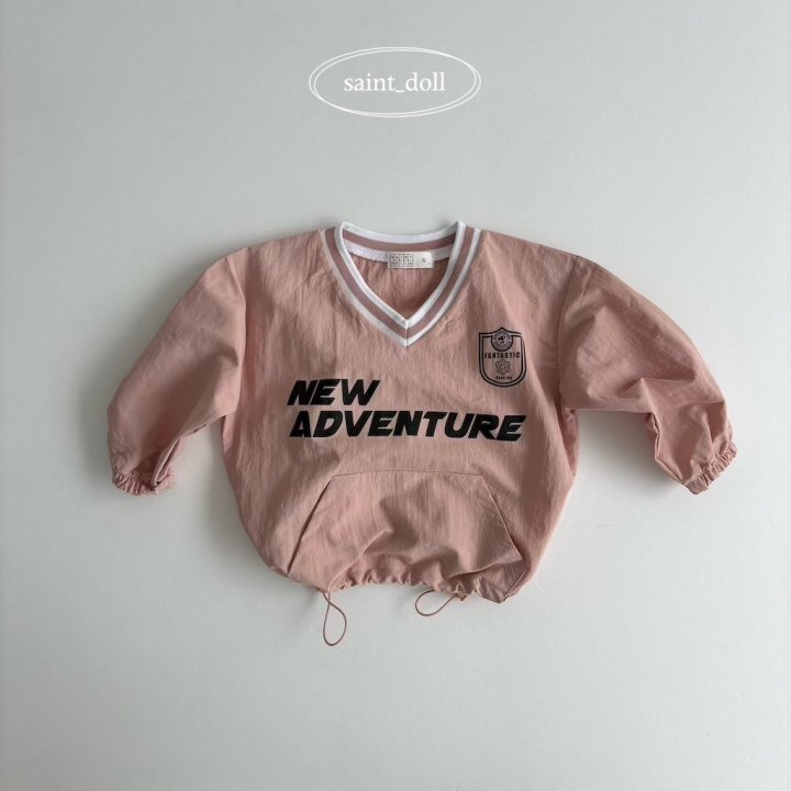 Saint Doll - Korean Children Fashion - #discoveringself - Block Core Sweatshirts - 2