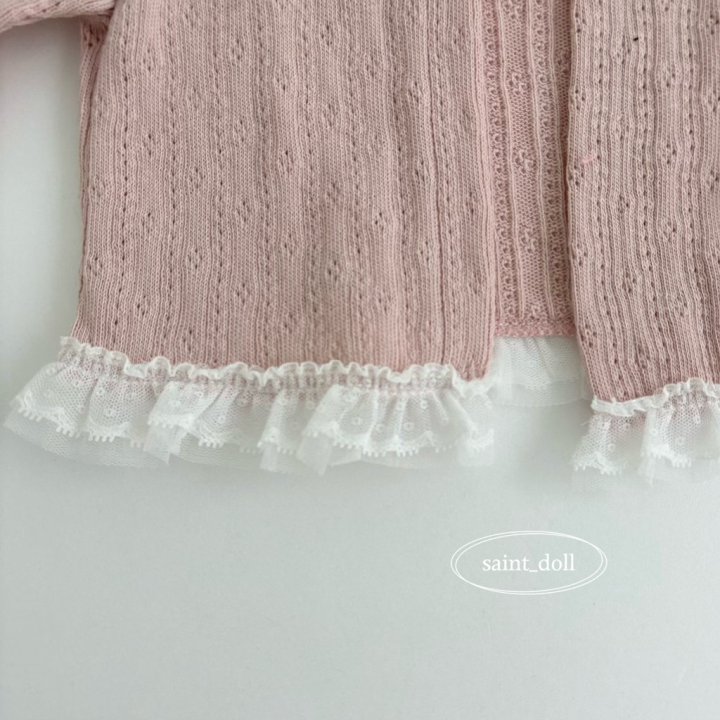 Saint Doll - Korean Children Fashion - #fashionkids - Frill Cardigan - 5