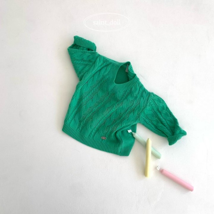 Saint Doll - Korean Children Fashion - #fashionkids - Twisted Knit - 5
