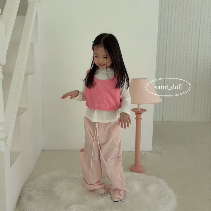 Saint Doll - Korean Children Fashion - #fashionkids - Pocket Stitch Pants - 10