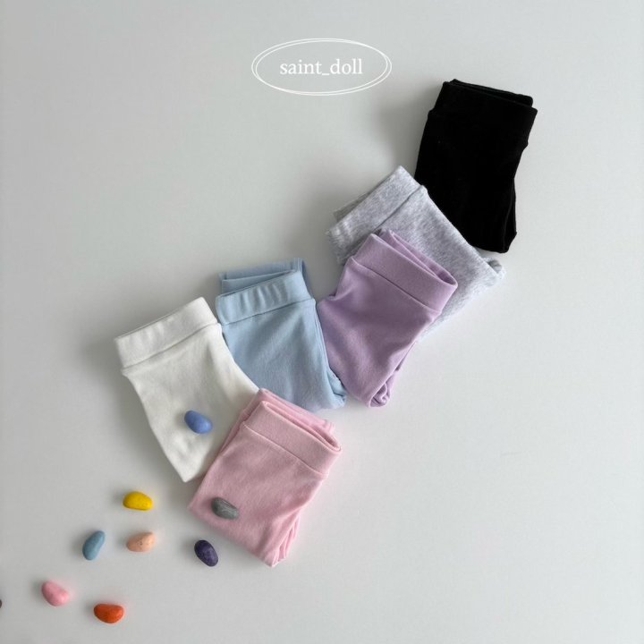 Saint Doll - Korean Children Fashion - #kidsshorts - Cheese Leggings