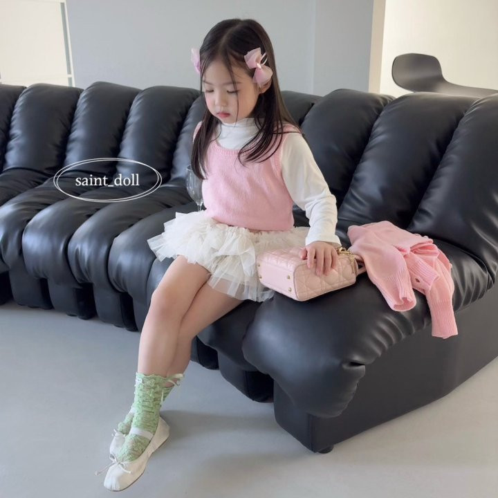 Saint Doll - Korean Children Fashion - #kidsshorts - Lace Socks - 8