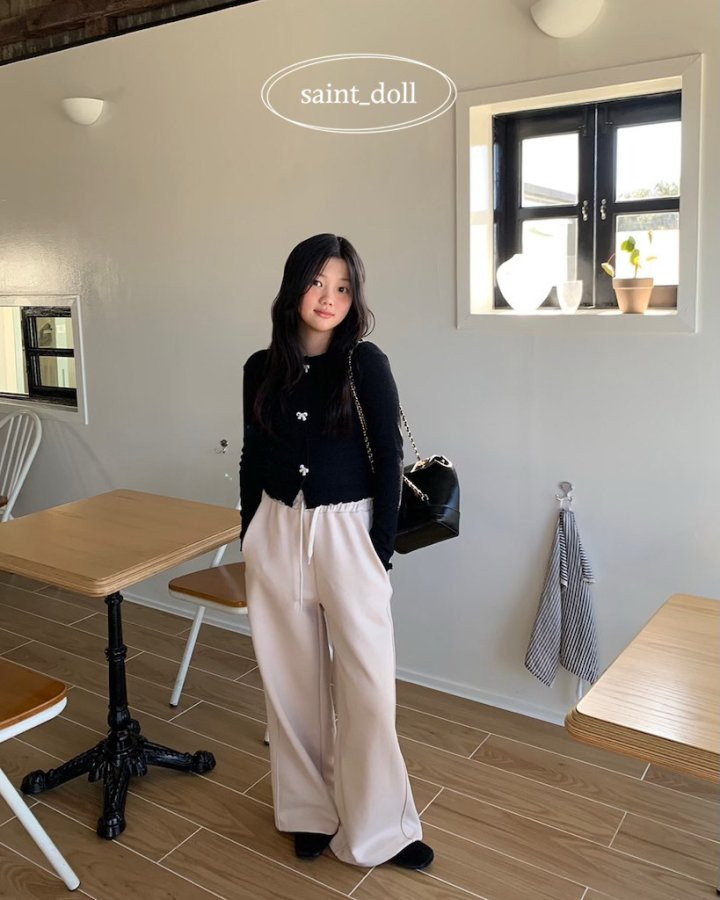 Saint Doll - Korean Children Fashion - #kidsshorts - Candy Ribbon Tee - 7
