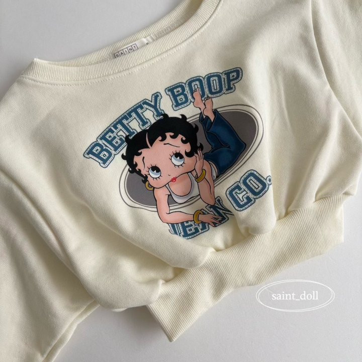 Saint Doll - Korean Children Fashion - #kidsshorts - Betty Boom Sweatshirts - 3