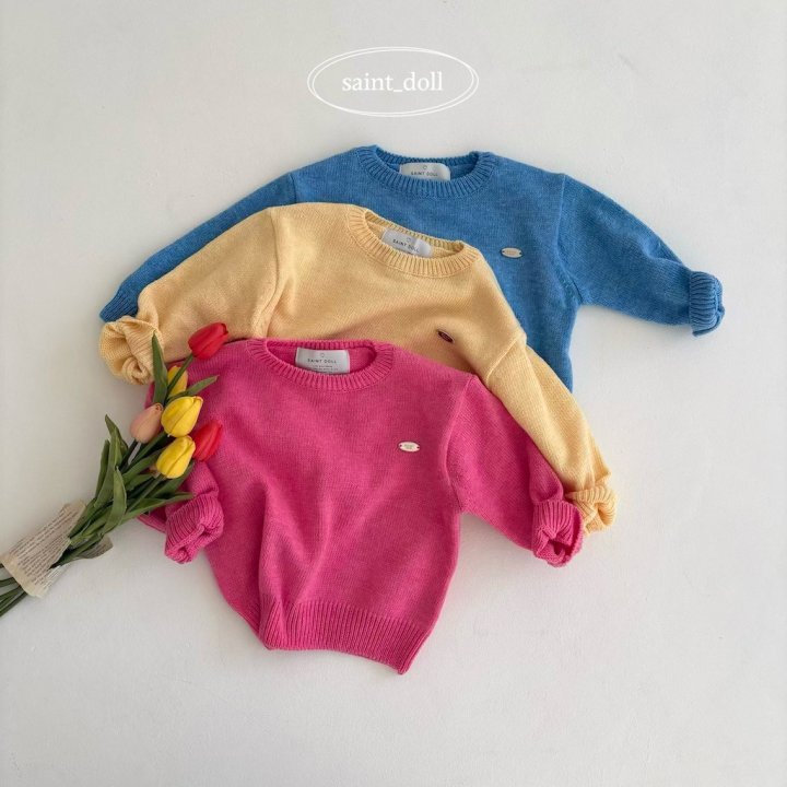 Saint Doll - Korean Children Fashion - #kidsshorts - Vivid Knit - 3