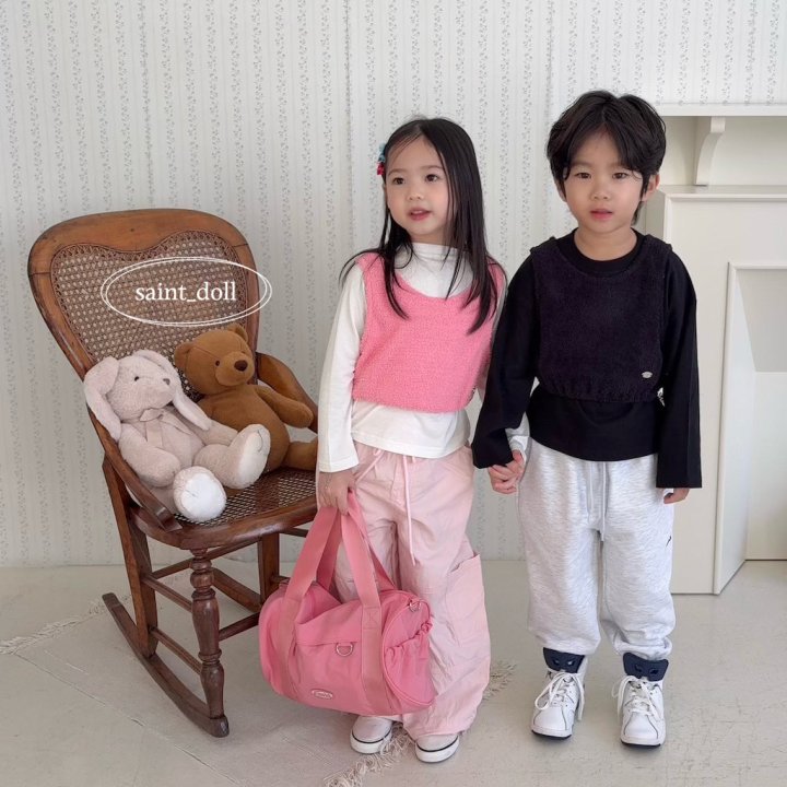 Saint Doll - Korean Children Fashion - #kidsshorts - Monshell Vest - 8