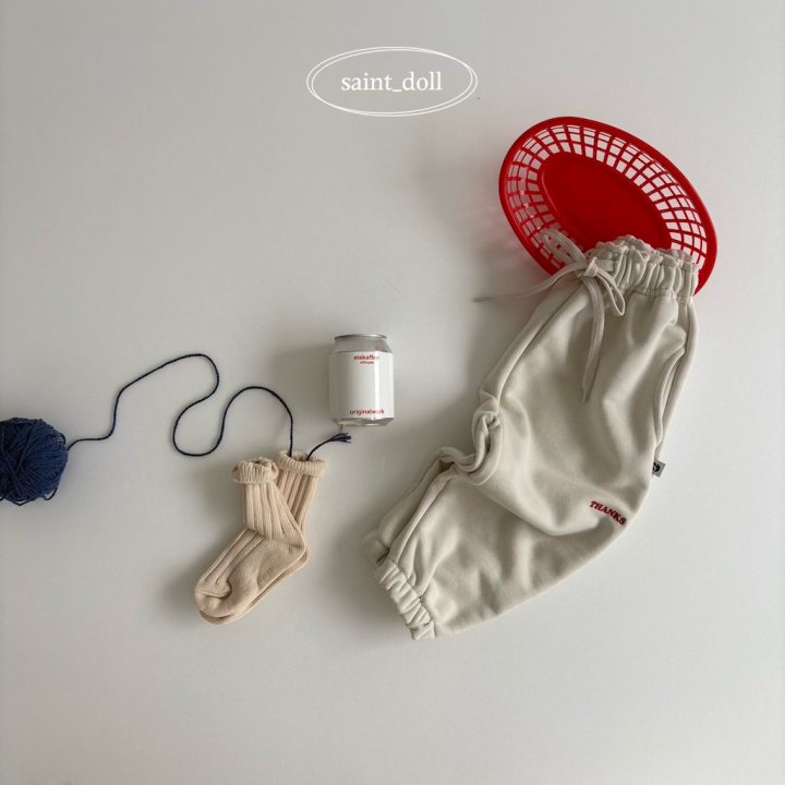 Saint Doll - Korean Children Fashion - #fashionkids - Thank You Jogger Pants - 4
